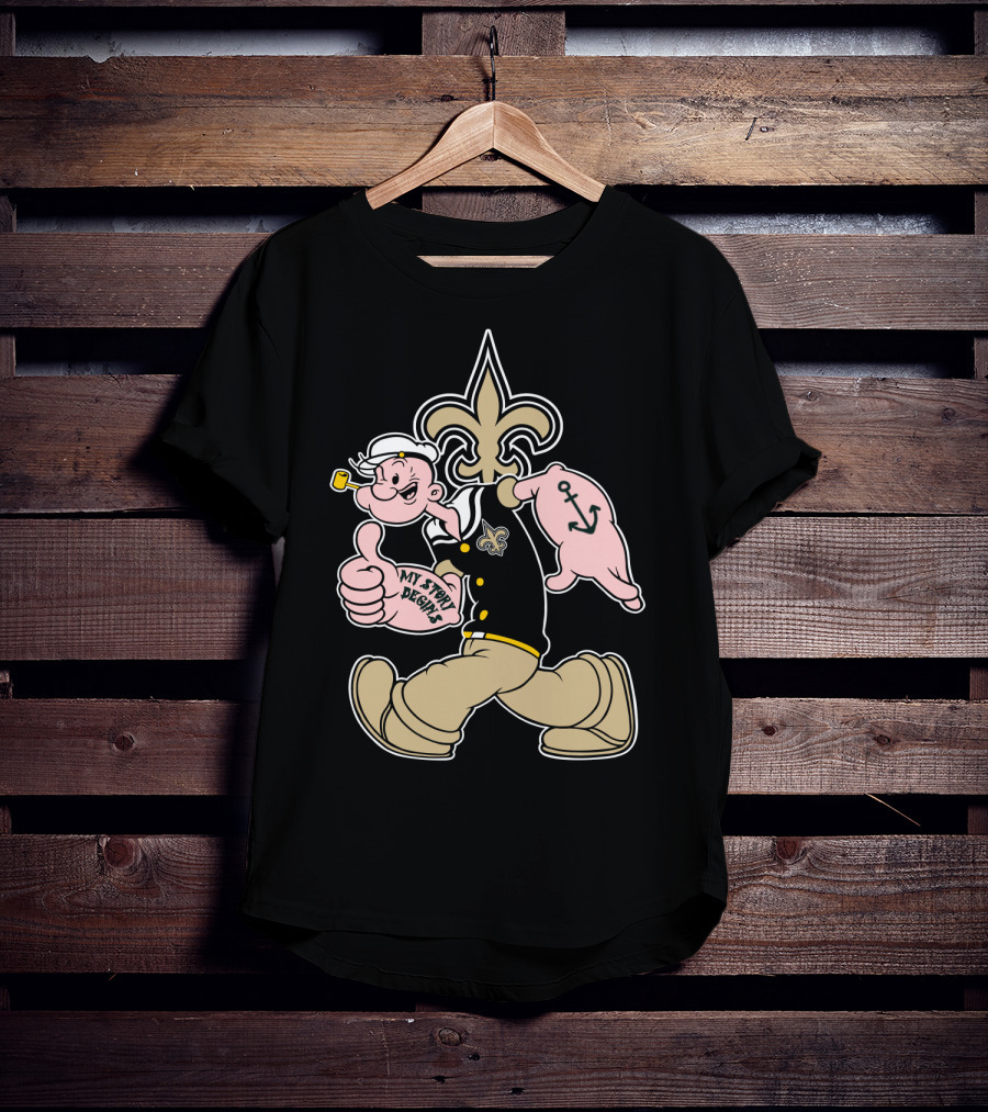 My Story Begins New Orleans Saints T-Shirt