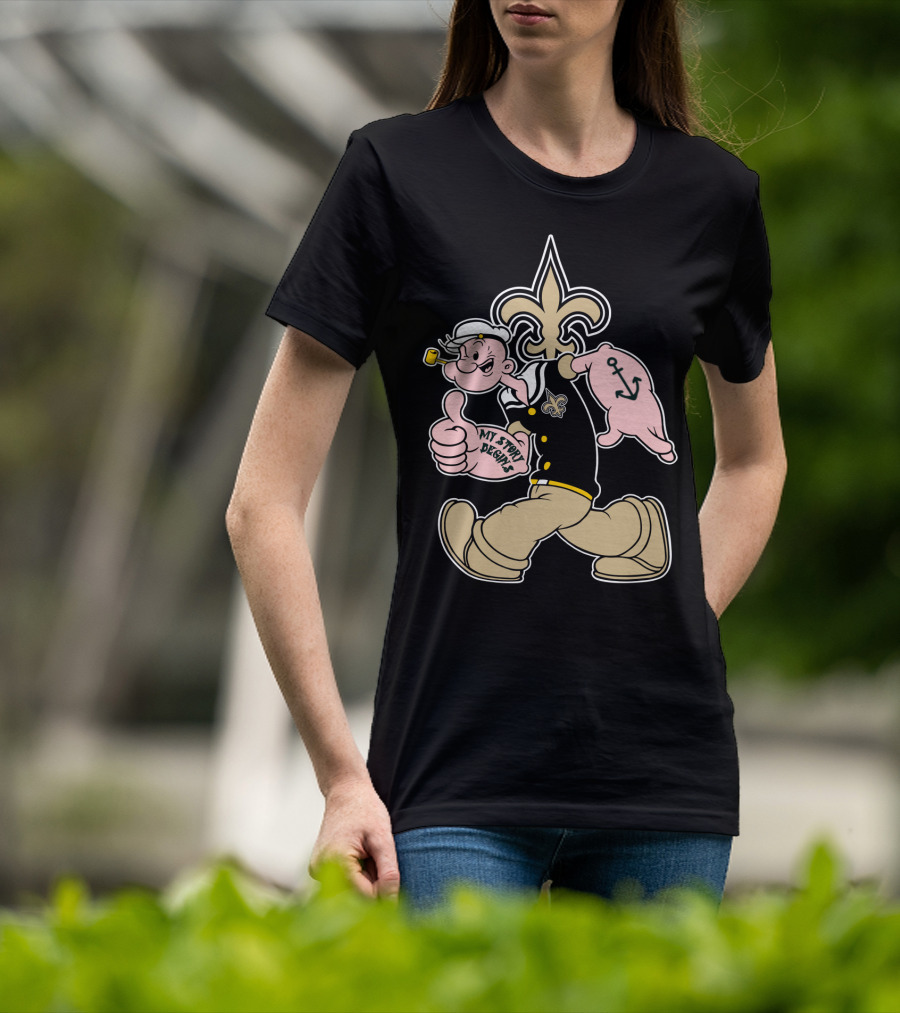 My Story Begins New Orleans Saints T-Shirt