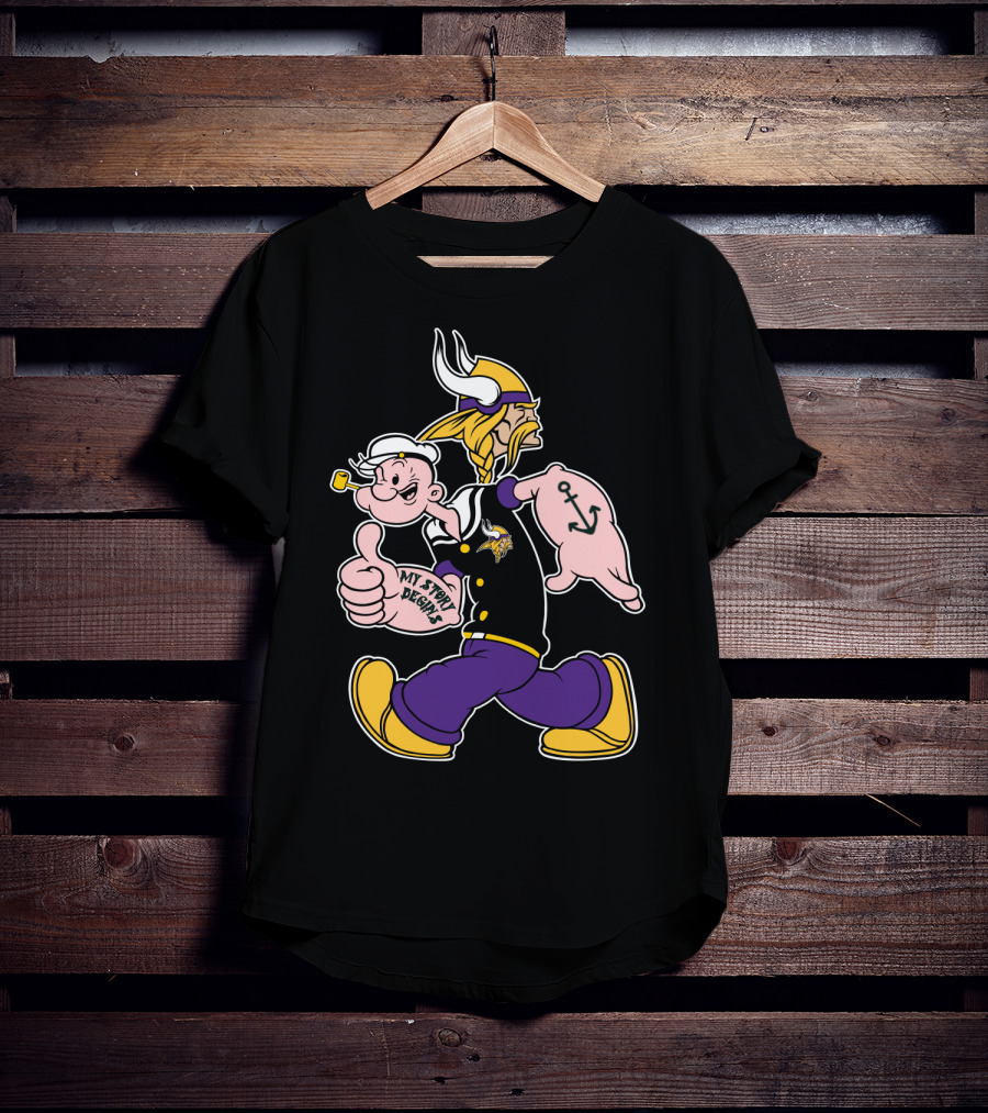 My Story Begins Minnesota Vikings T-Shirt