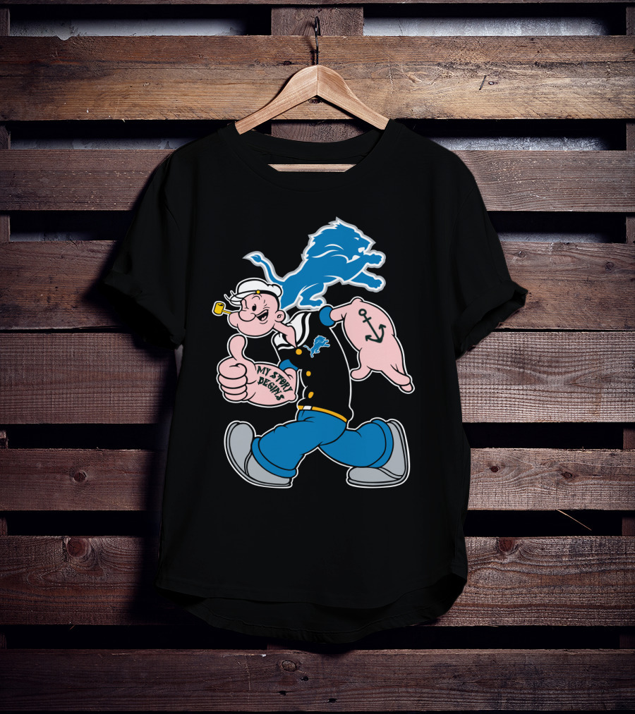 My Story Begins Detroit Lions T-Shirt