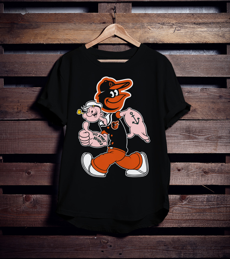 Baltimore Orioles My Story Begins Anchor T-Shirt
