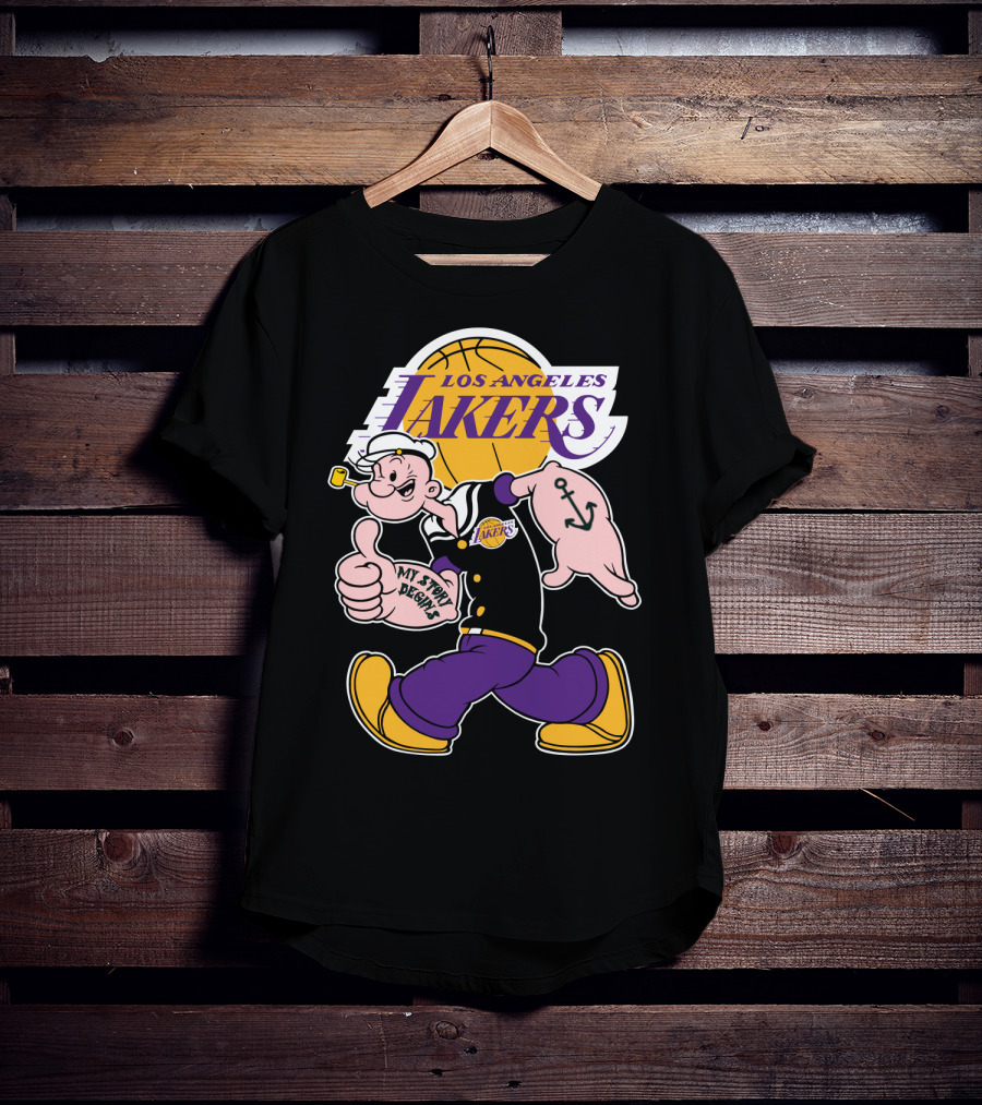 Los Angeles Lakers My Story Begins T-Shirt