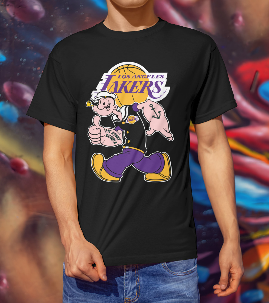 Los Angeles Lakers My Story Begins T-Shirt