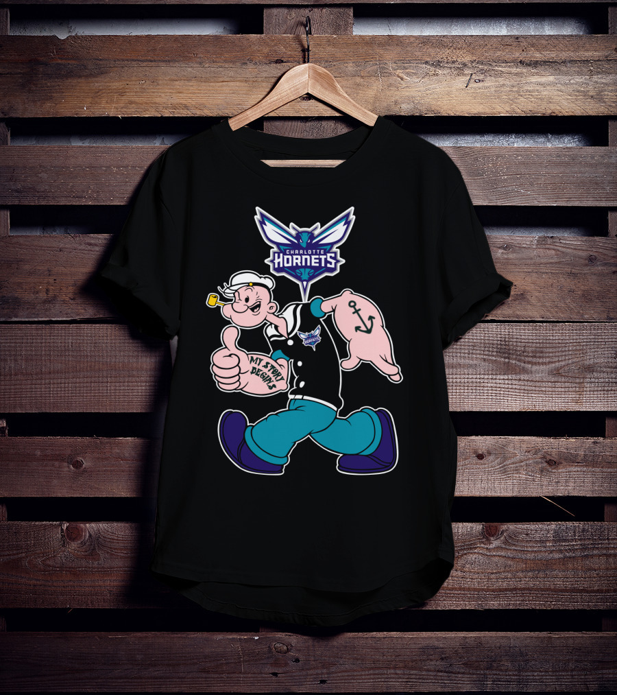 Charlotte Hornets My Story Designs T-Shirt