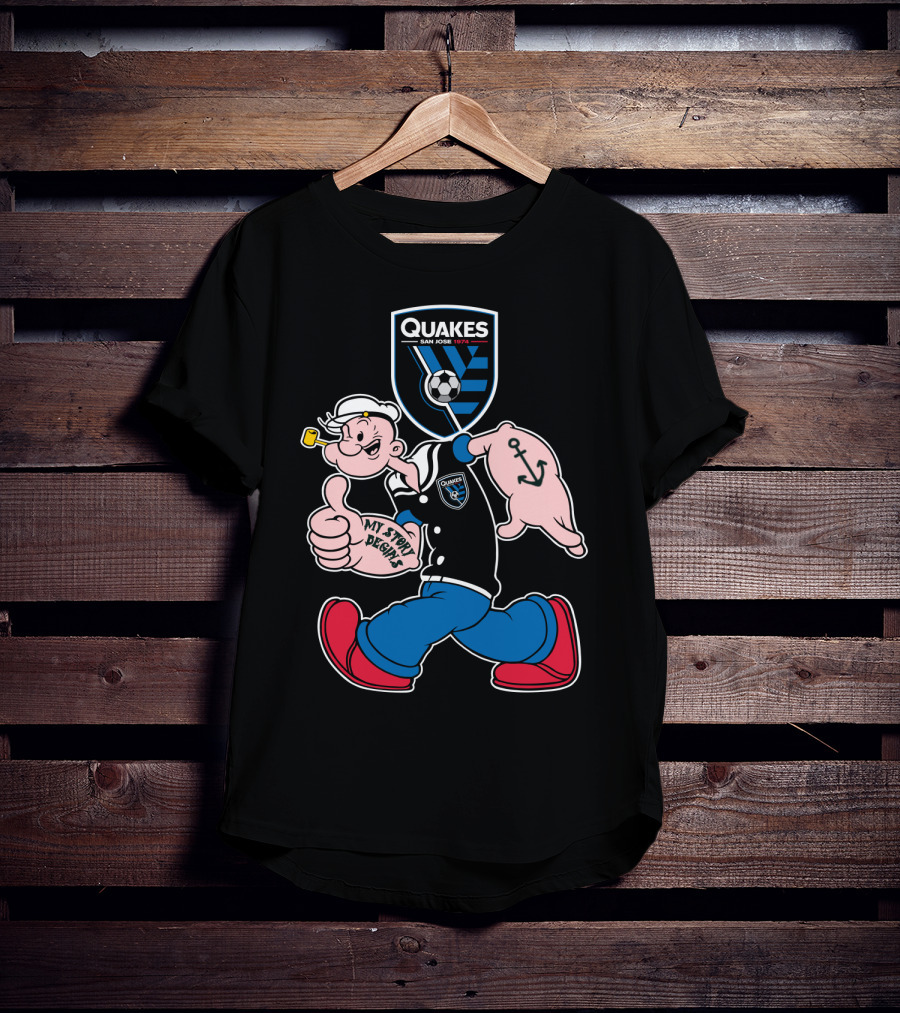 Quakes San Jose 1974 My Story Begins T-Shirt