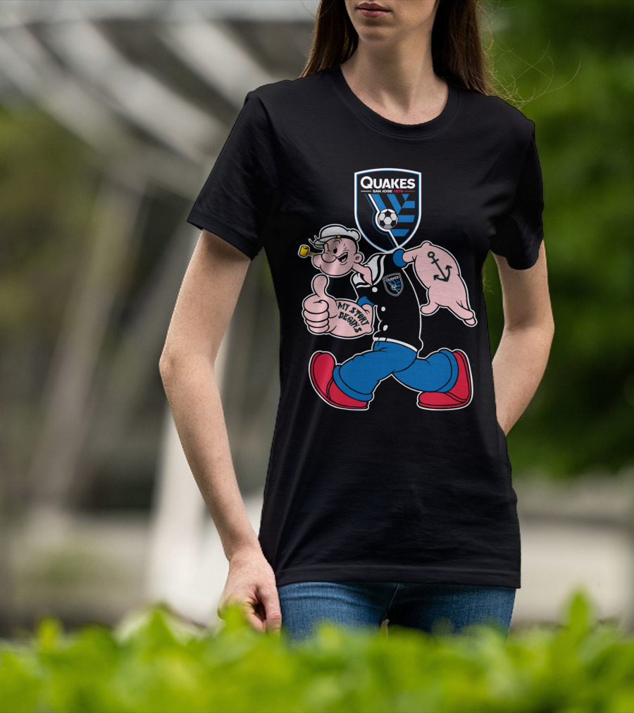 Quakes San Jose 1974 My Story Begins T-Shirt