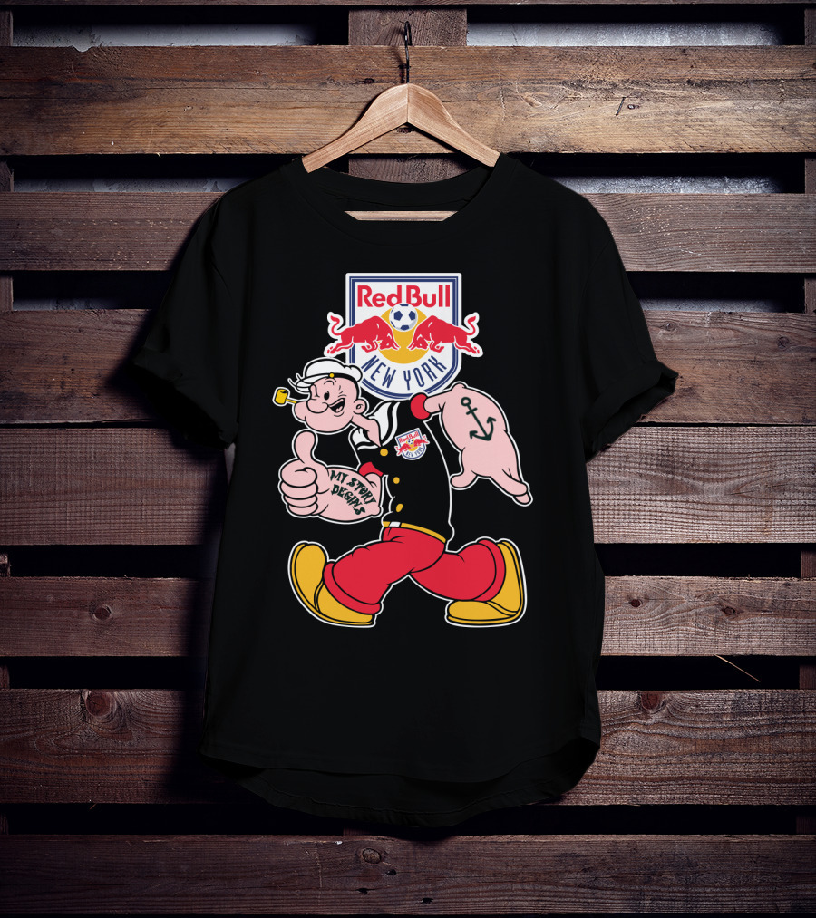 New York Red Bulls Popeye My Story Begins T-Shirt