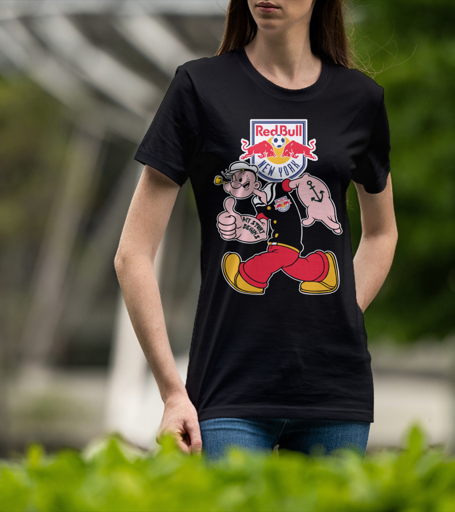 New York Red Bulls Popeye My Story Begins T-Shirt
