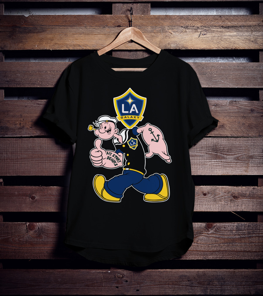 Popeye My Story Begins La Galaxy T-Shirt