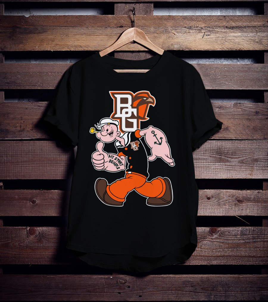 Bg Falcons My Story Designs Popeye 150 T-Shirt