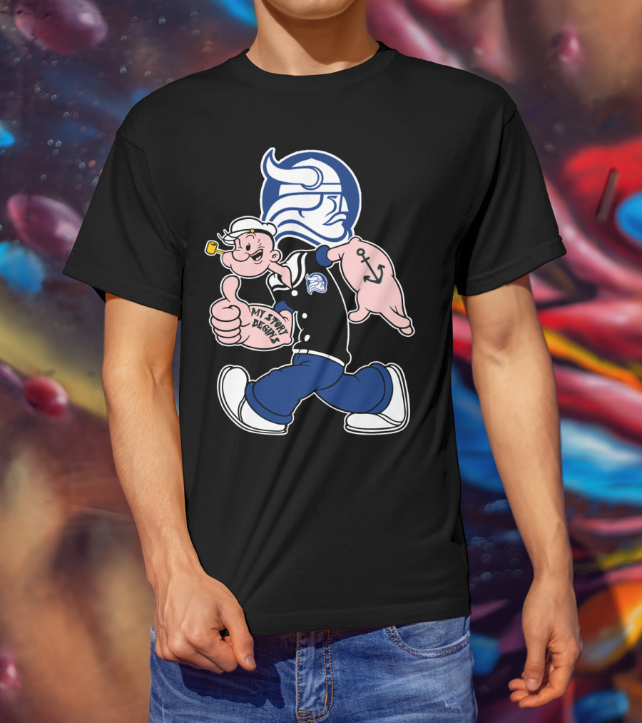 Berry Vikings My Story Begins Sailor Character With Viking Helmet T-Shirt
