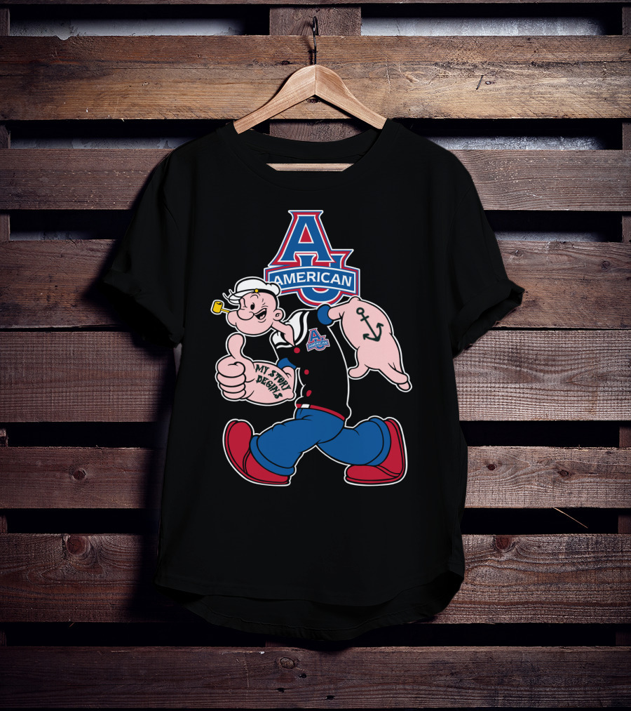 American Eagles Popeye My Story Begins Anchor T-Shirt