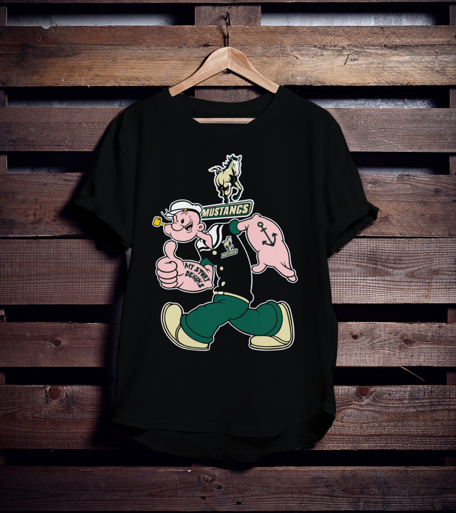 My Story Designs Cal Poly Mustangs T-Shirt