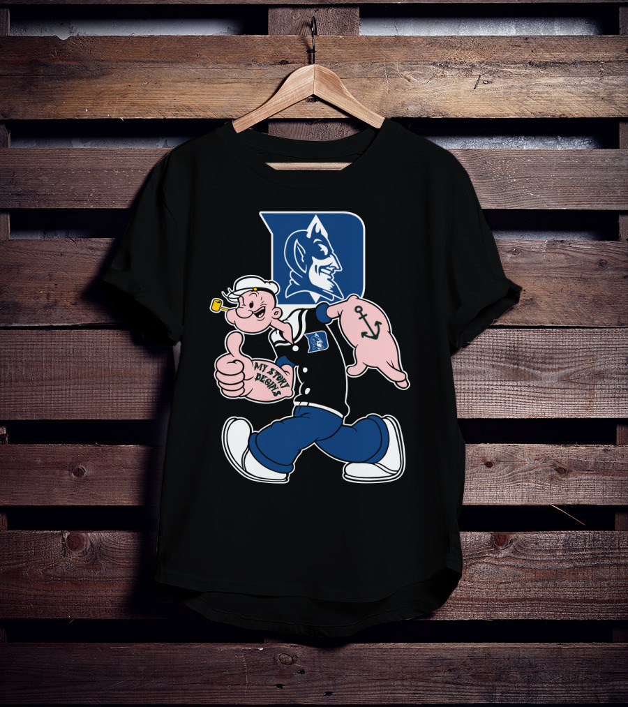 Duke Blue Devils My Story Begins T-Shirt