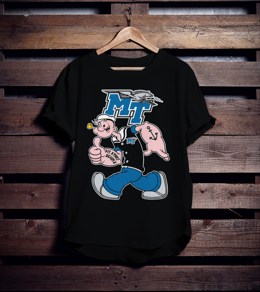 Mt 224 Middle Tennessee Blue Raiders My Story Begins T-Shirt