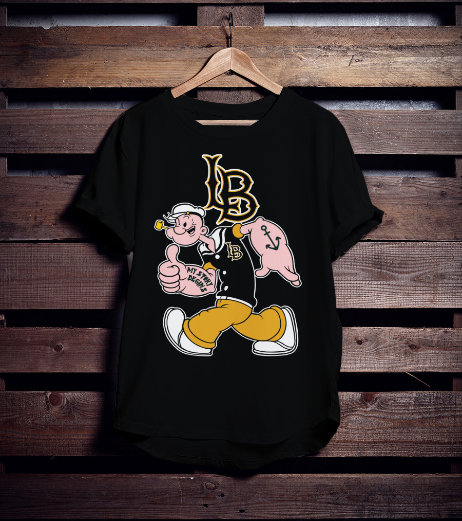 Lb My Story Begins Popeye Anchor T-Shirt