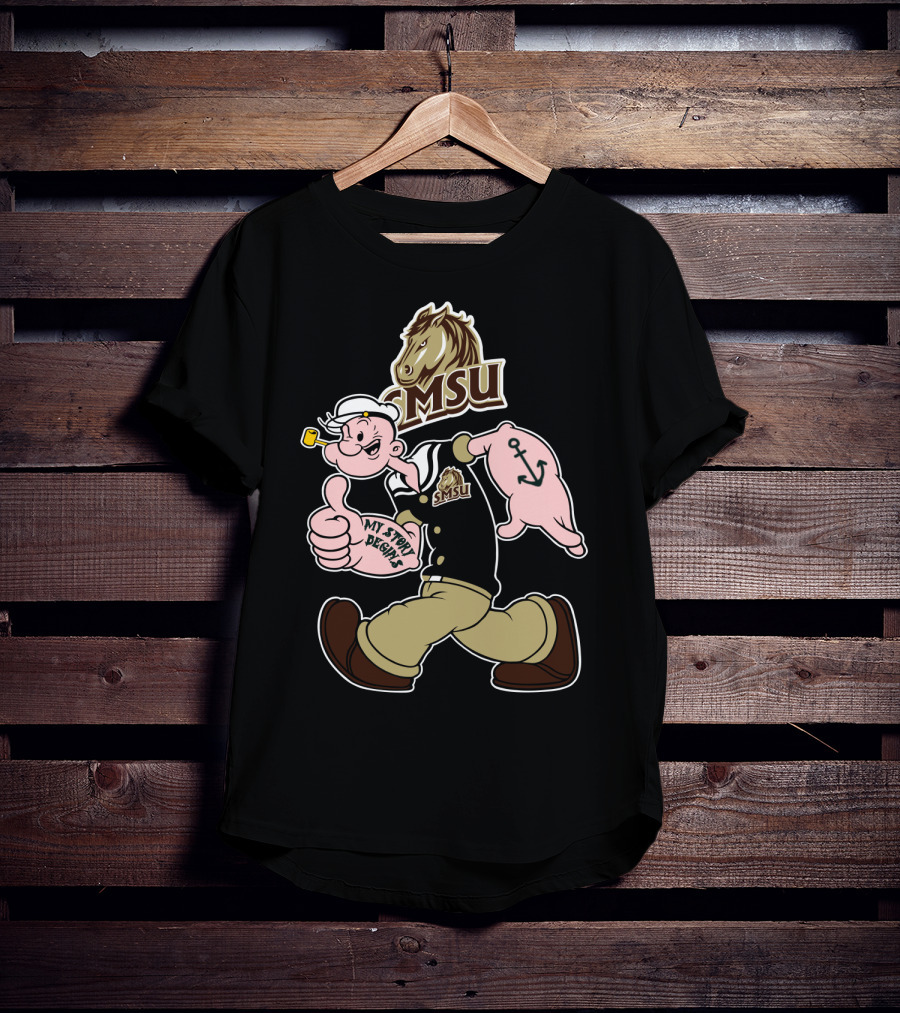 Smsu Mustangs My Story Designs 274 Southwest Minnesota State T-Shirt