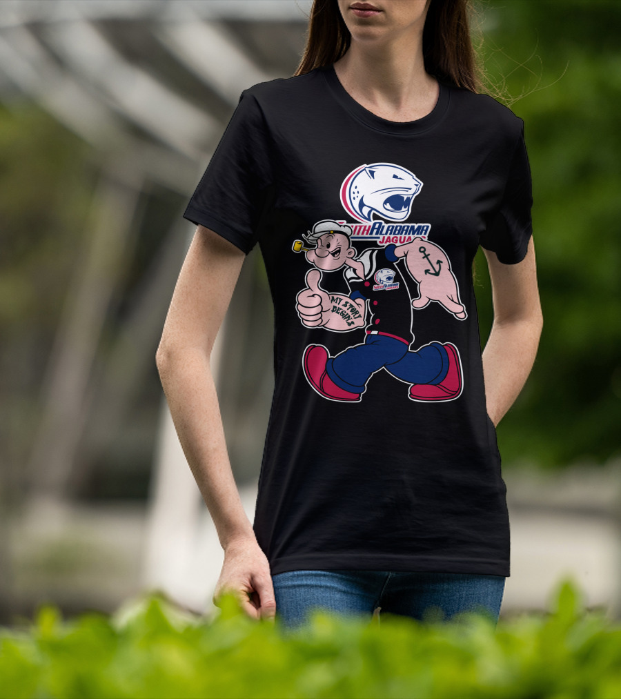 South Alabama Jaguars My Story Begins T-Shirt