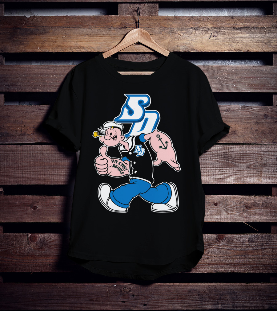 Sd 287 San Diego Toreros My Story Designs T-Shirt