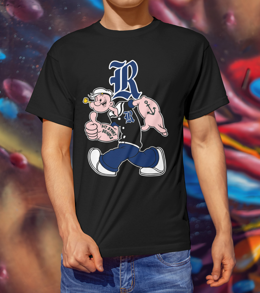 R Rice Owls My Story Begins T-Shirt