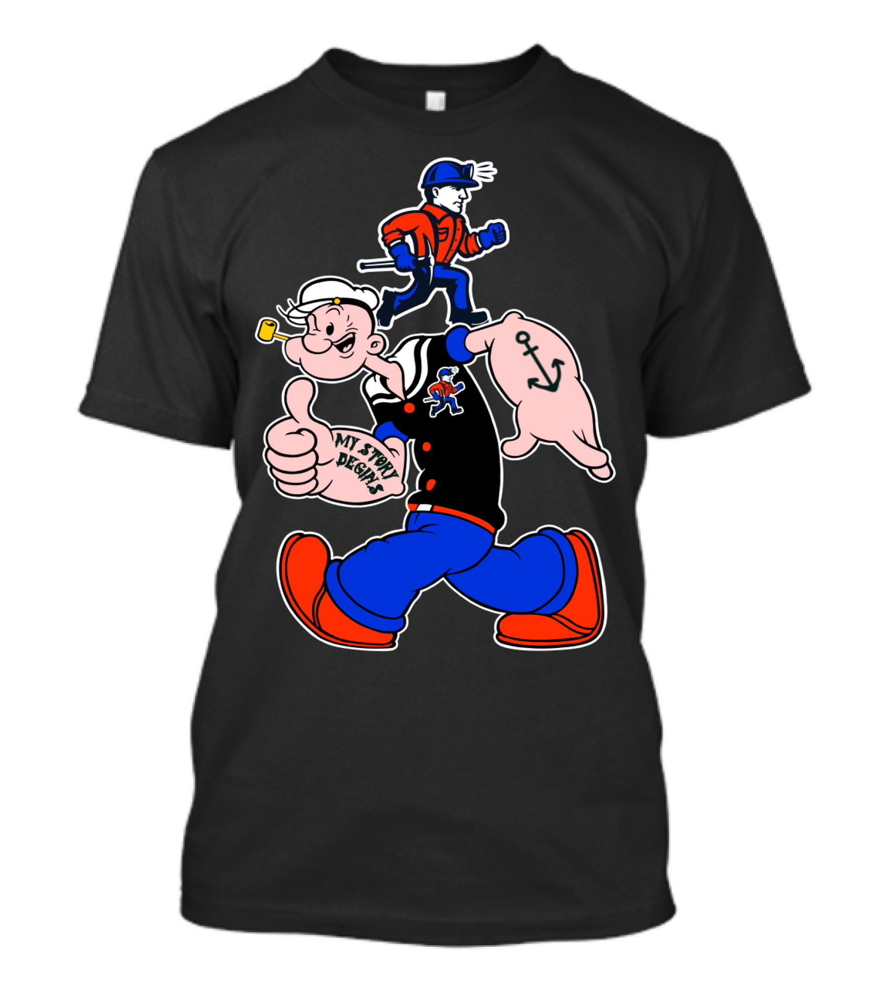 Platteville Pioneers My Story Begins T-Shirt