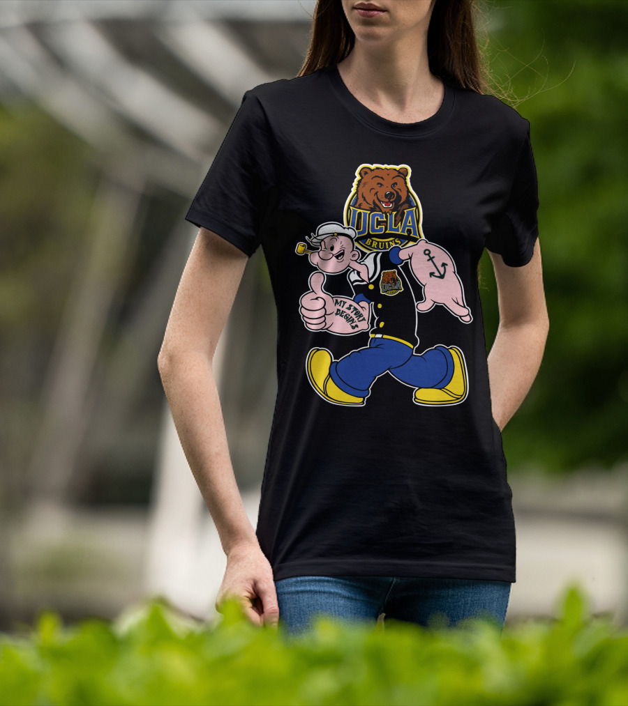 Ucla Bruins Popeye My Story Begins T-Shirt