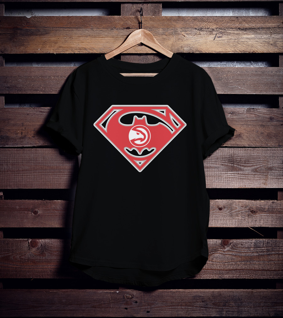 Atlanta Hawks Superhero Emblem 190 T-Shirt