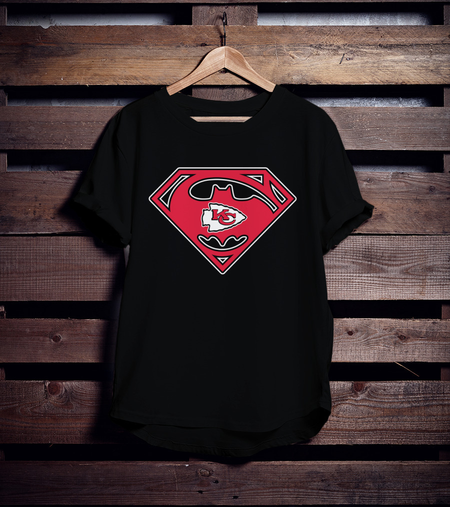 Kansas City Chiefs Kc Arrowhead Superman T-Shirt