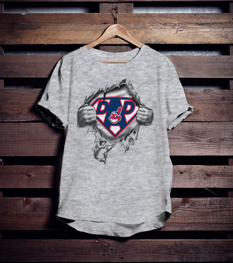 Dp Cleveland Baseball Parody Superhero Logo Unveiling T-Shirt
