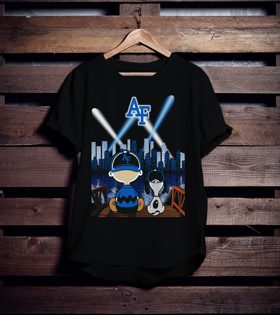 Af Falcons 99 City By Night Skyline T-Shirt