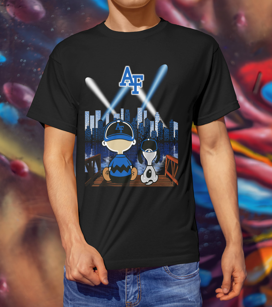 Af Falcons 99 City By Night Skyline T-Shirt