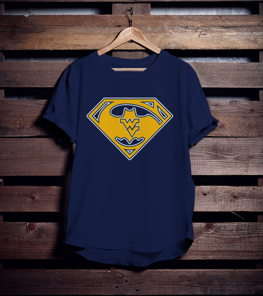 Wv 7 West Virginia Mountaineers Superhero T-Shirt