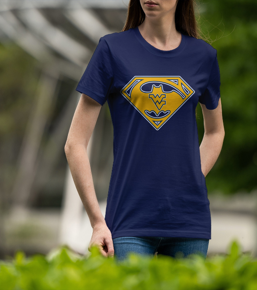 Wv 7 West Virginia Mountaineers Superhero T-Shirt