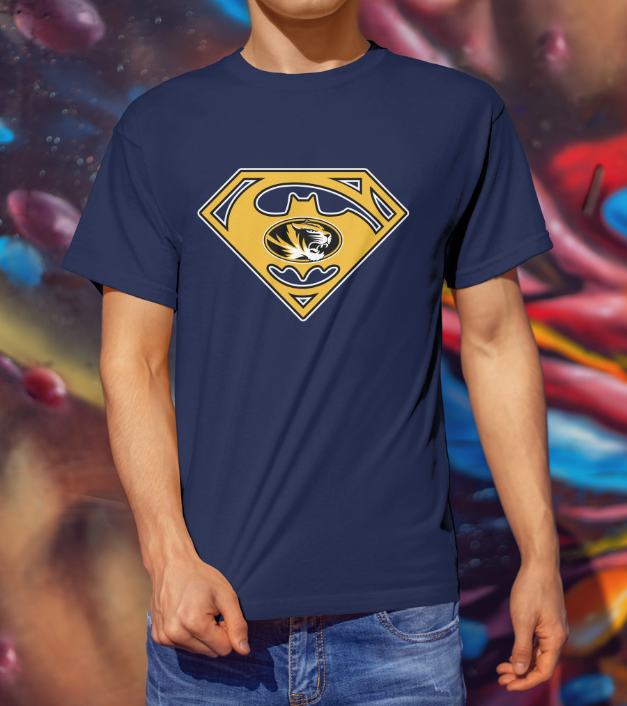 Missouri Tigers 46 Superhero Crossover T-Shirt