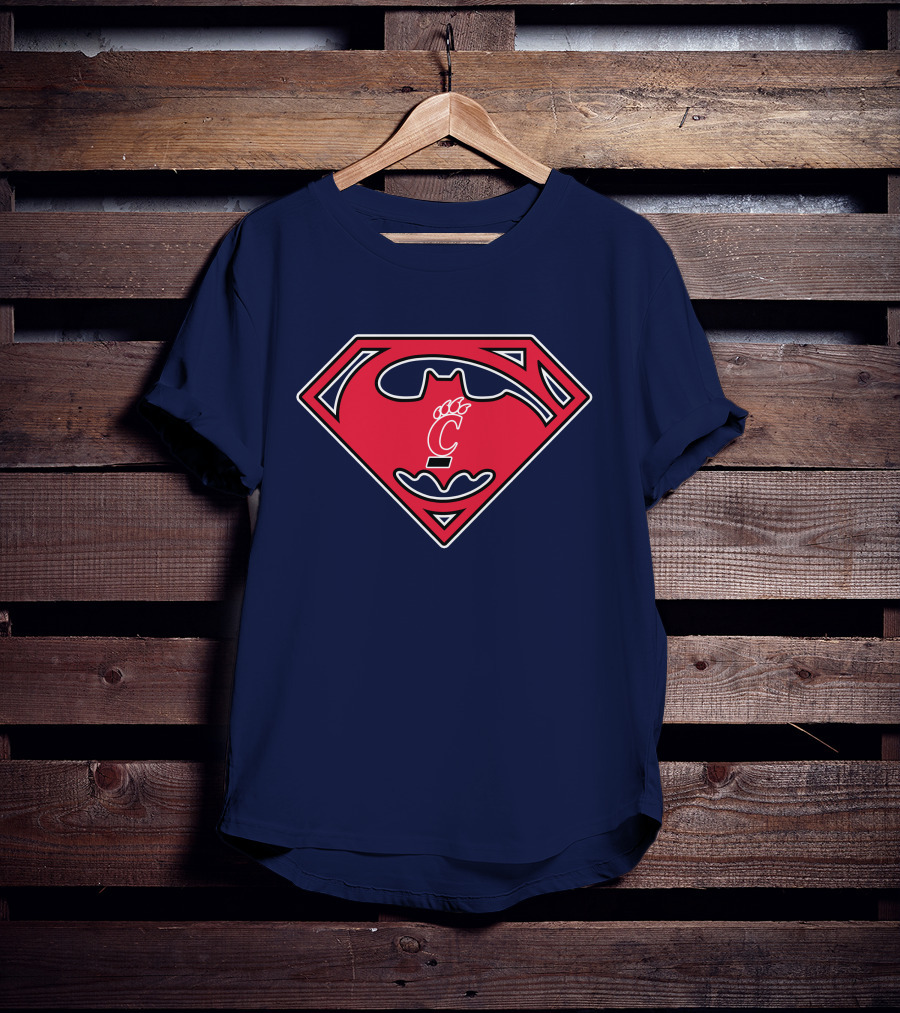 Cincinnati Bearcats Superhero Logo 1984 T-Shirt