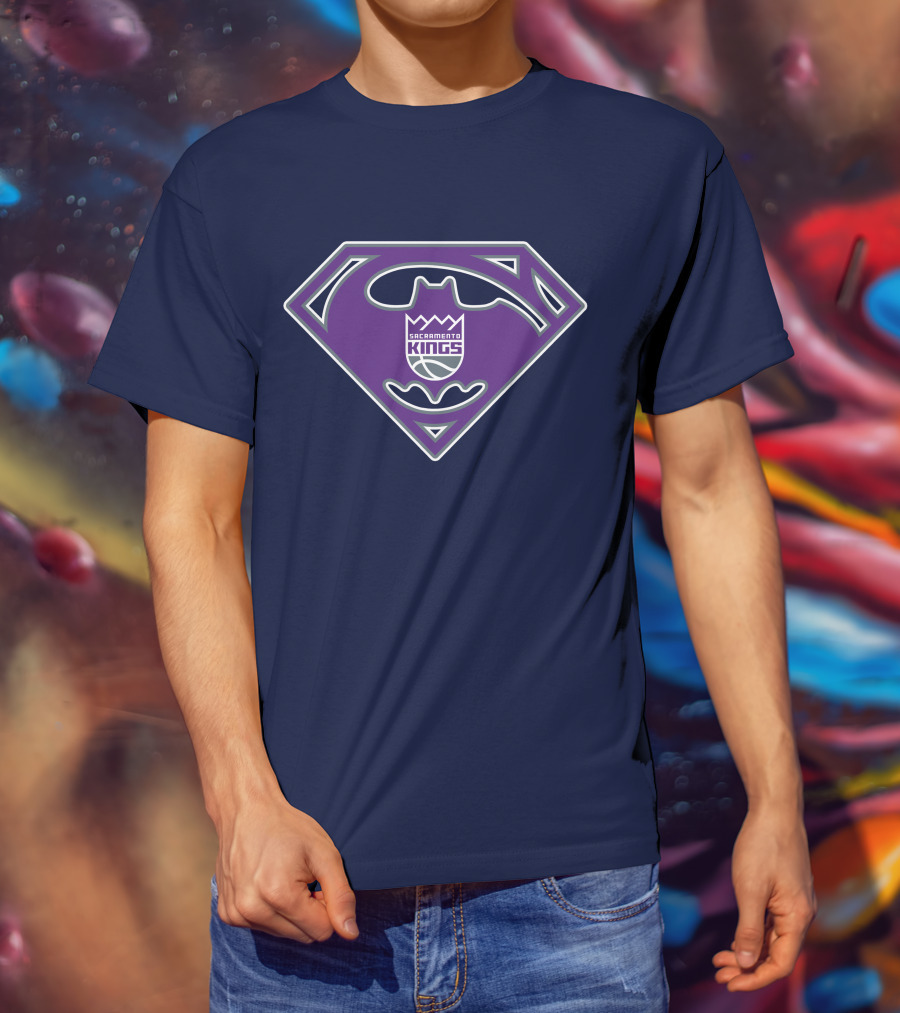 Sacramento Kings Bat Symbol T-Shirt