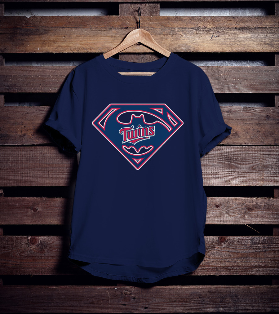 Twins Bat And Shield Logo 203 T-Shirt