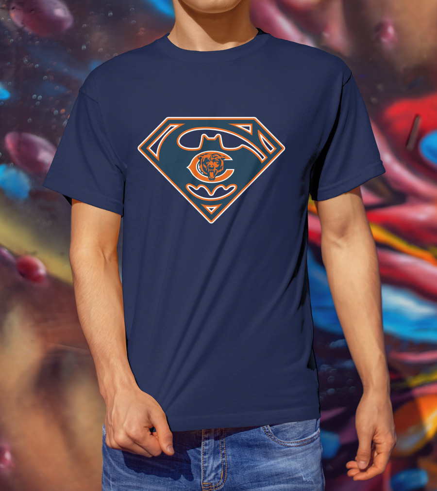Chicago Bears Superman T-Shirt