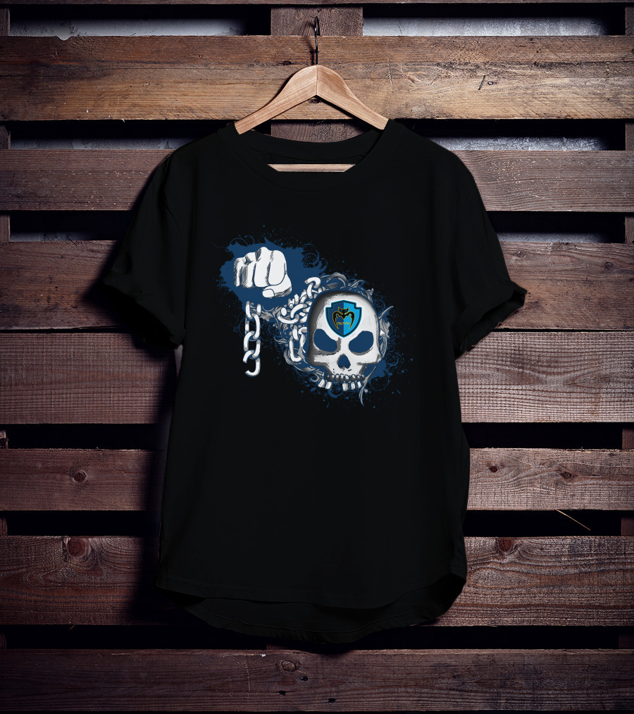 Tampa Bay Mutiny Skull Chain Shield T-Shirt