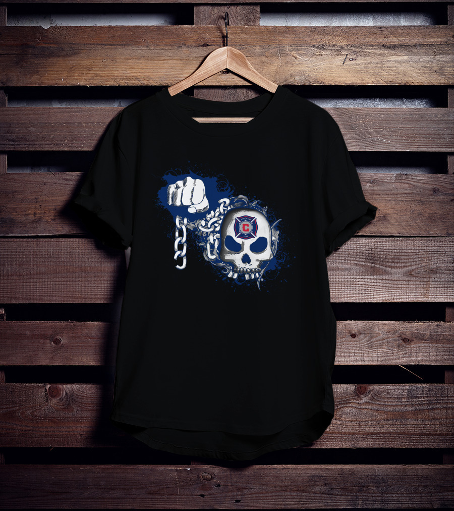 Chicago Fire 136 Skull And Chains T-Shirt