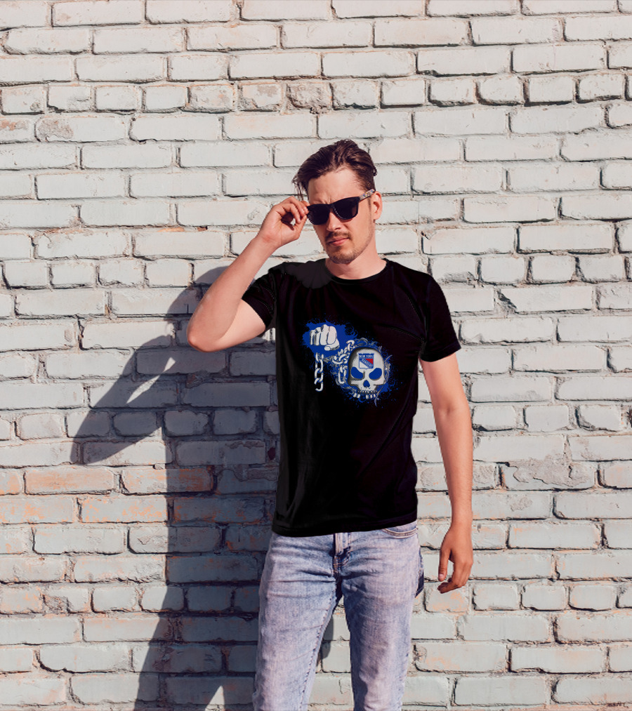 New York Rangers Skull And Chains T-Shirt
