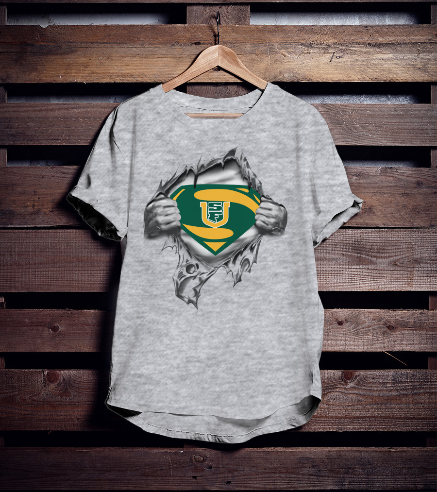 San Francisco Dons Sf Superman Logo Peeling Effect T-Shirt