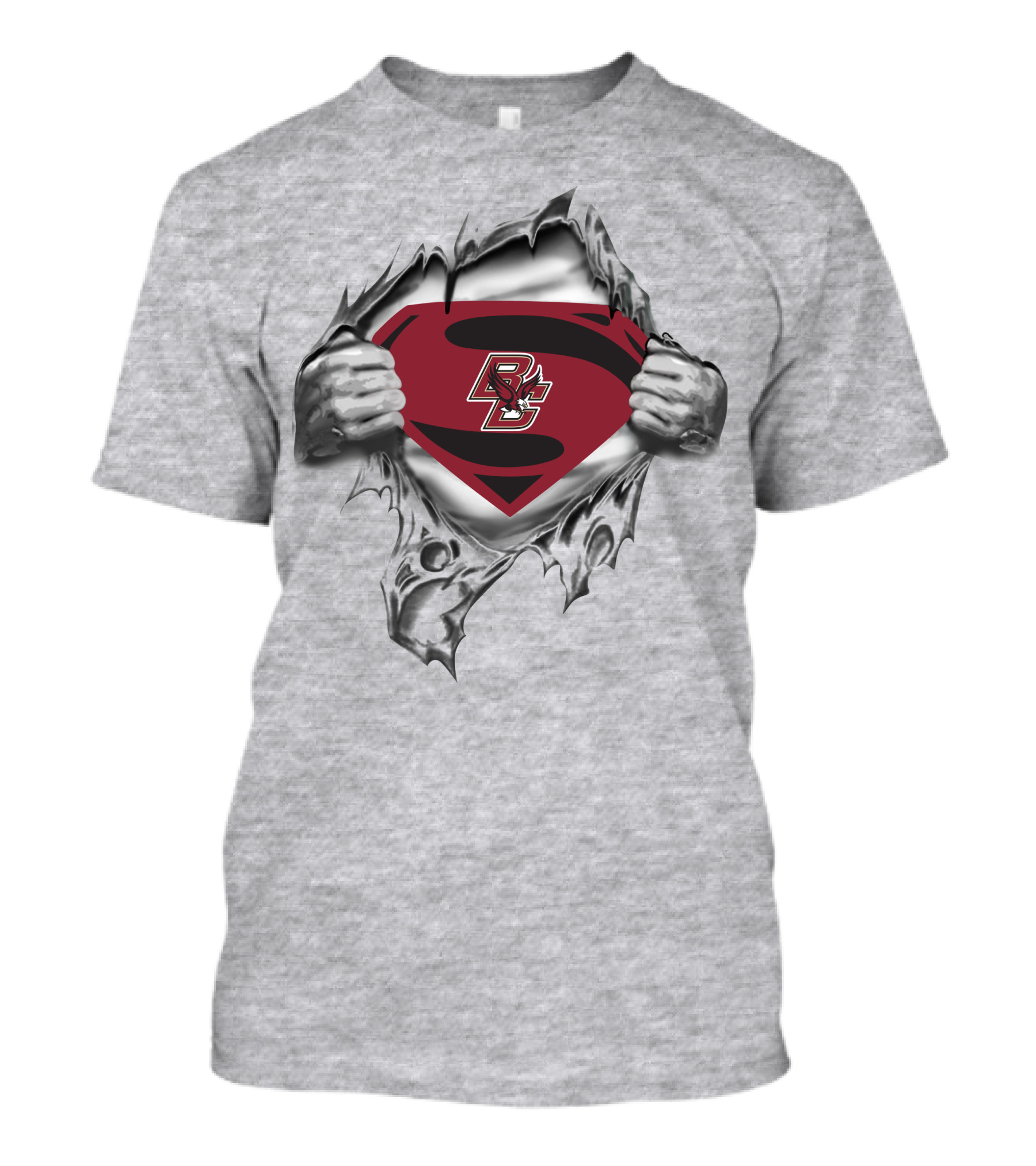 Boston College Eagles Bc Superman T-Shirt