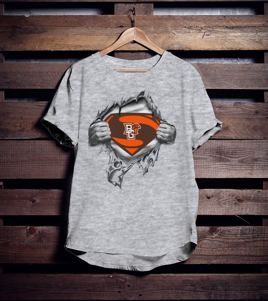 Bowling Green Falcons Superman T-Shirt