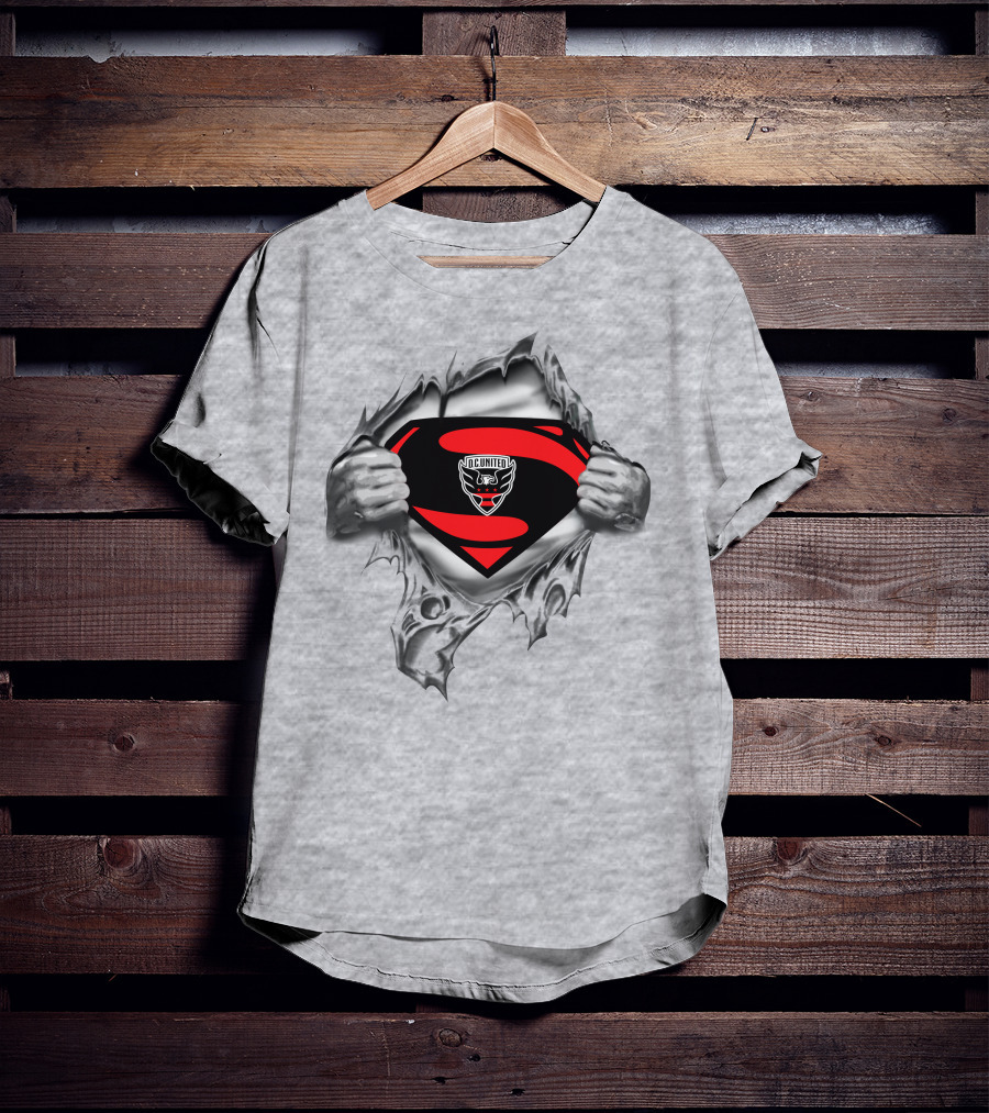 Dc United Superman Shield T-Shirt