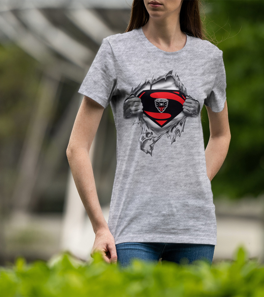 Dc United Superman Shield T-Shirt