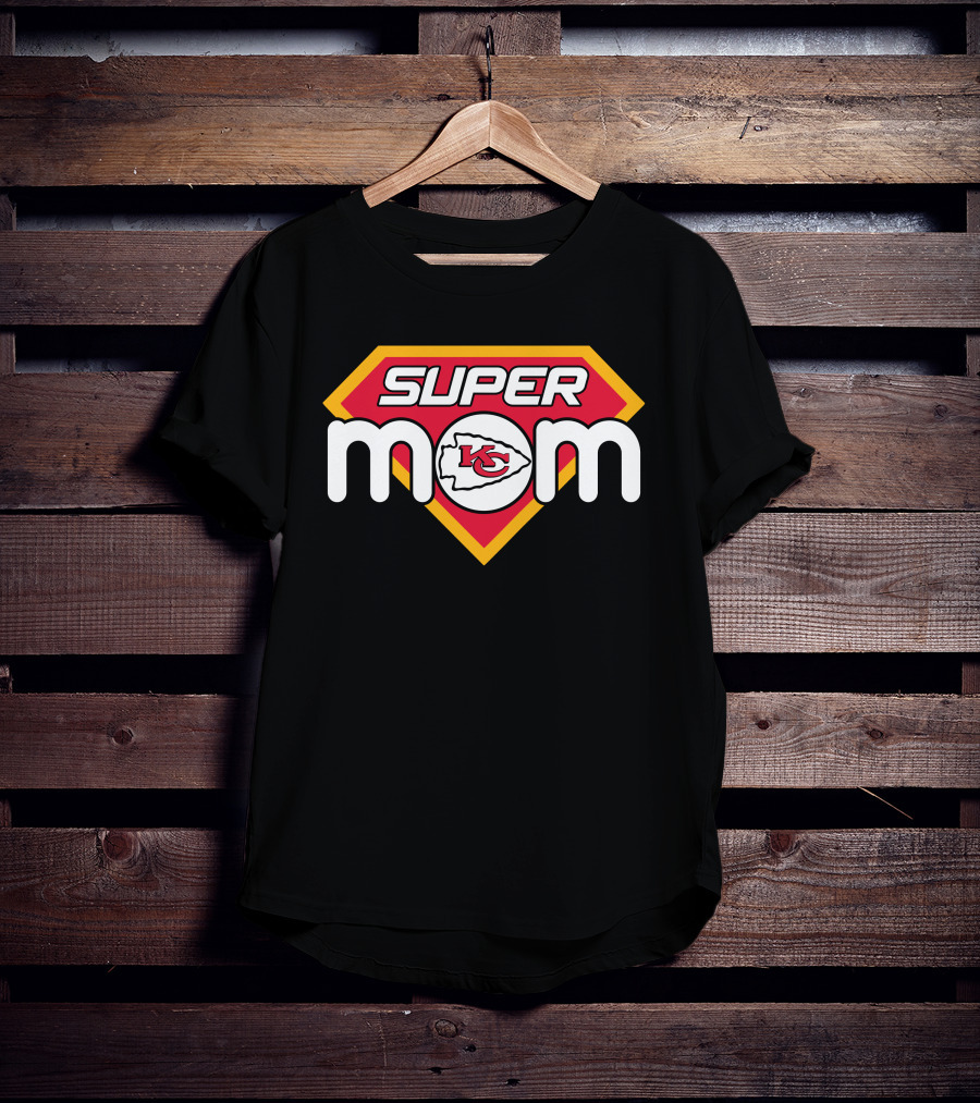 Super Mom Kansas City Chiefs T-Shirt