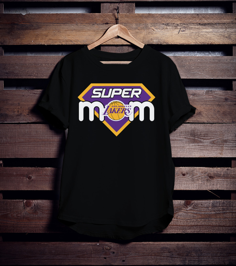 Super Mom Los Angeles Lakers 75 T-Shirt
