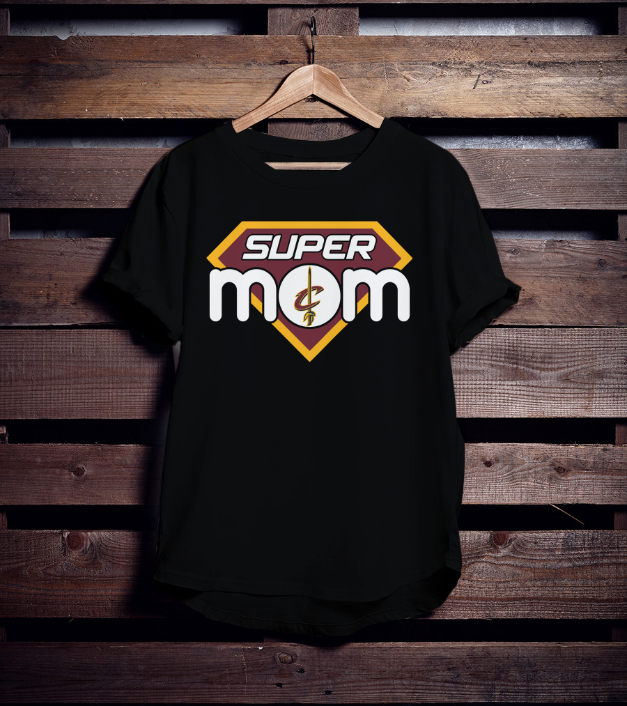 Super Mom Cleveland Cavaliers T-Shirt