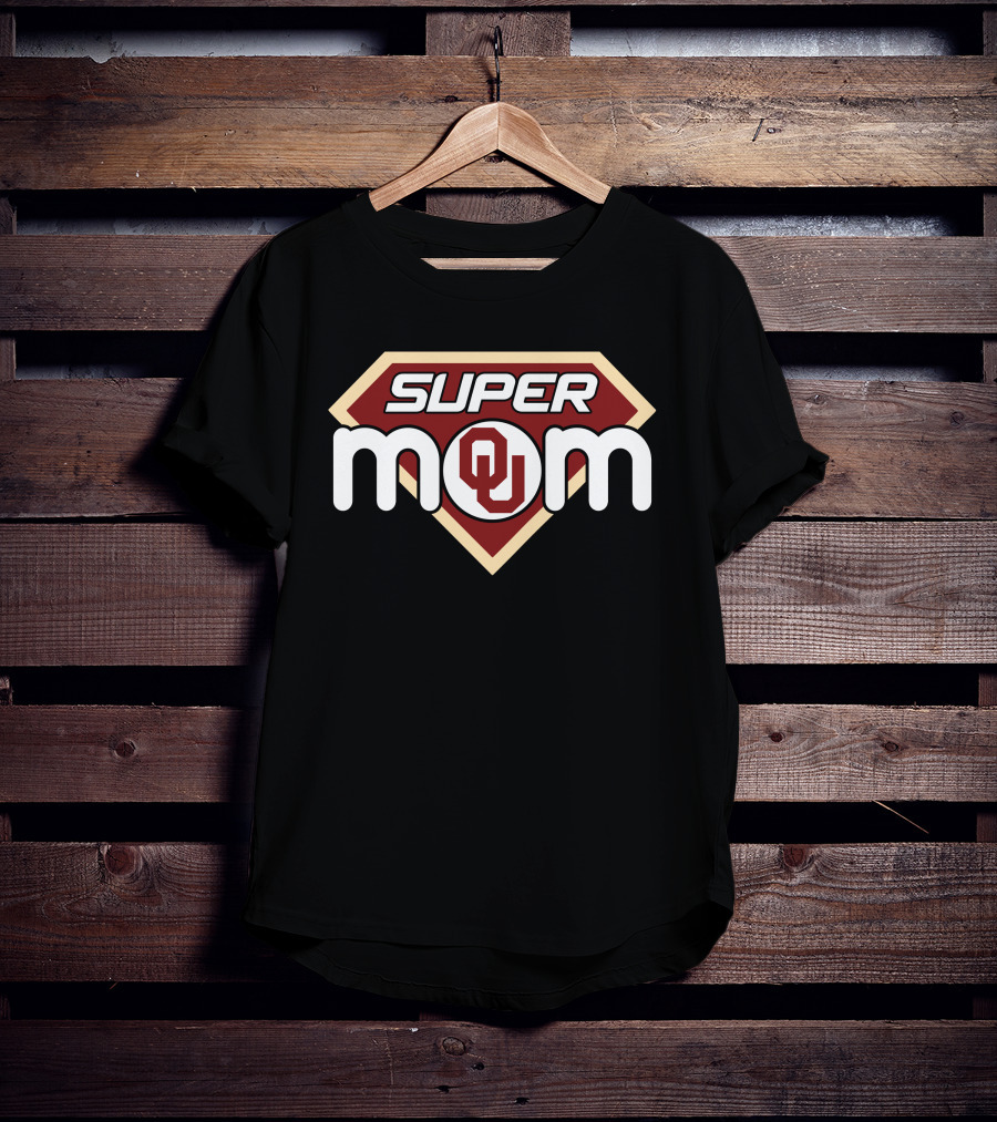 Super Mom Oklahoma Sooners Iconic Ou T-Shirt